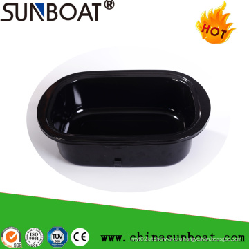 Sunboat Кухонные Принадлежности/ Кухонная Посуда Прибор Эмали Большие Жаровня Плита Глубокий Лоток Выпекать Блюдо